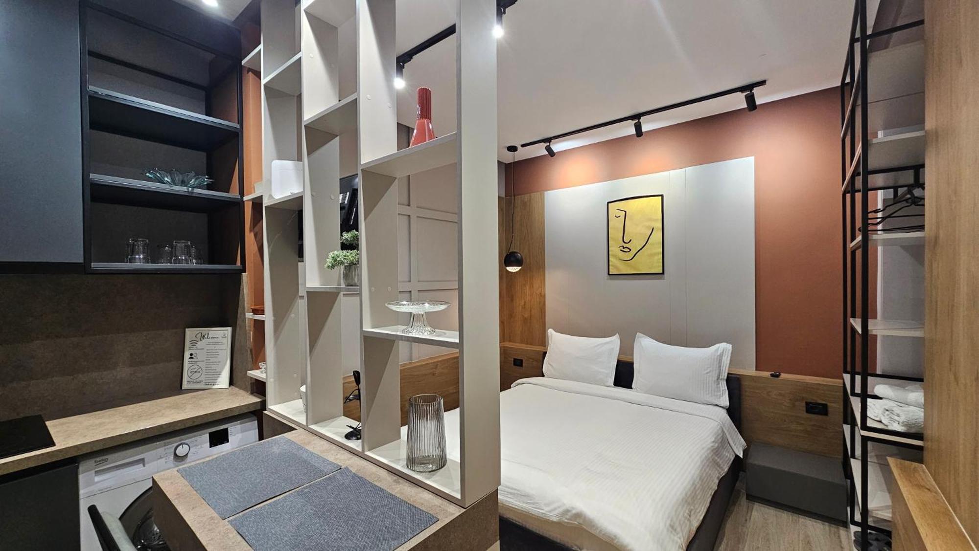 Tam Center Studio Apartment Next To Blloku No2 Tirana Exterior photo